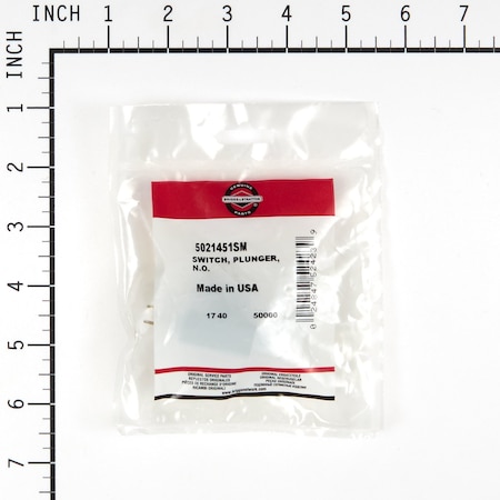 Briggs & Stratton Switch, Plunger, N.O. 5021451SM